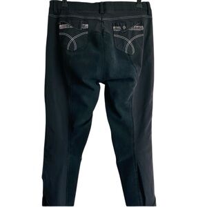 USG Equestrian Riding Breeches Black United Sportproducts Germany Pants Sz 28L